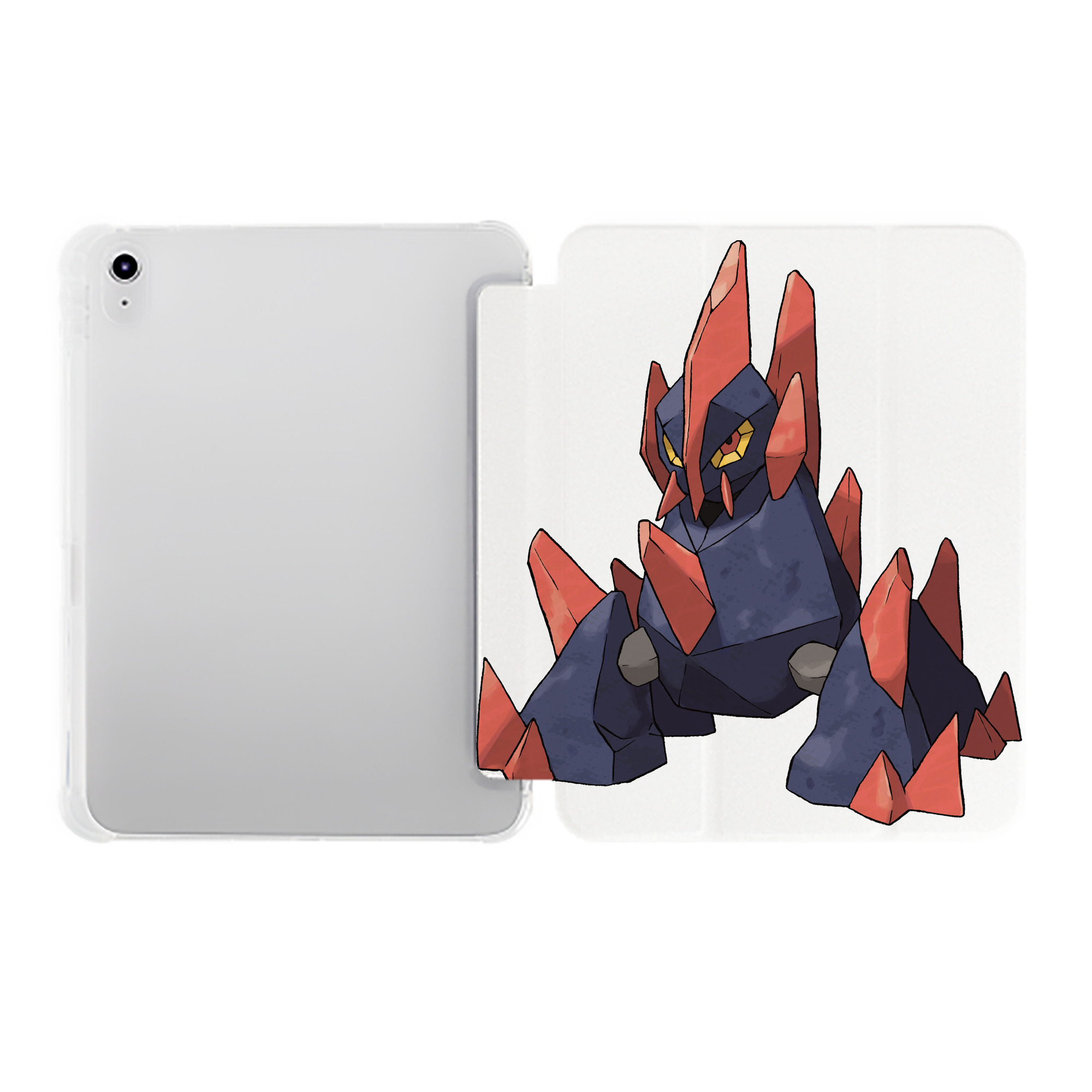 （画像用） ポケットモンスター Pokémon IPad ケース ペン収納付き 三つ折りスタンド PUレザー×シリコン 対応機種9.5/10.5/10.9インチ